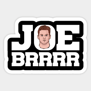 Joe Brrrrrrr Sticker